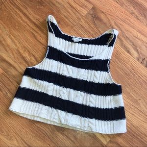knit sweater tank F21